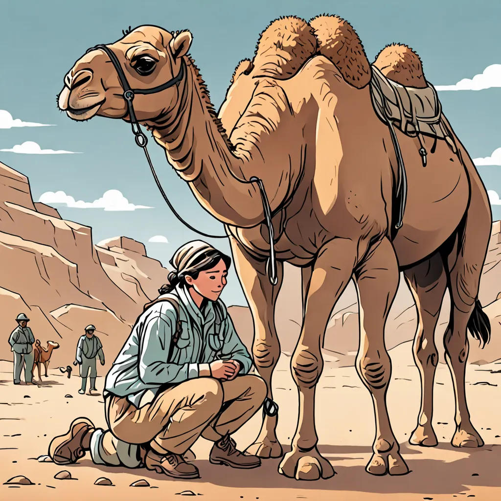 The Camel's Cozy Shoes