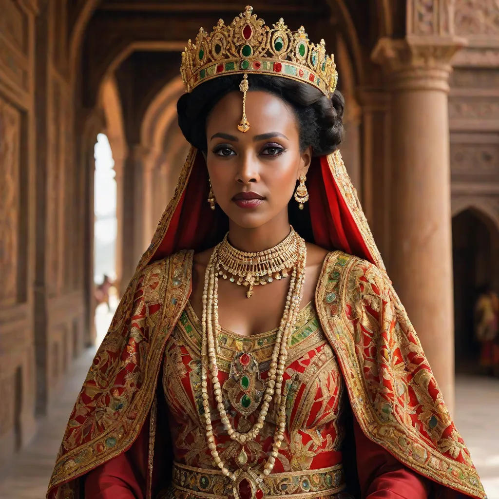 The Radiant Queen of Ethiopia