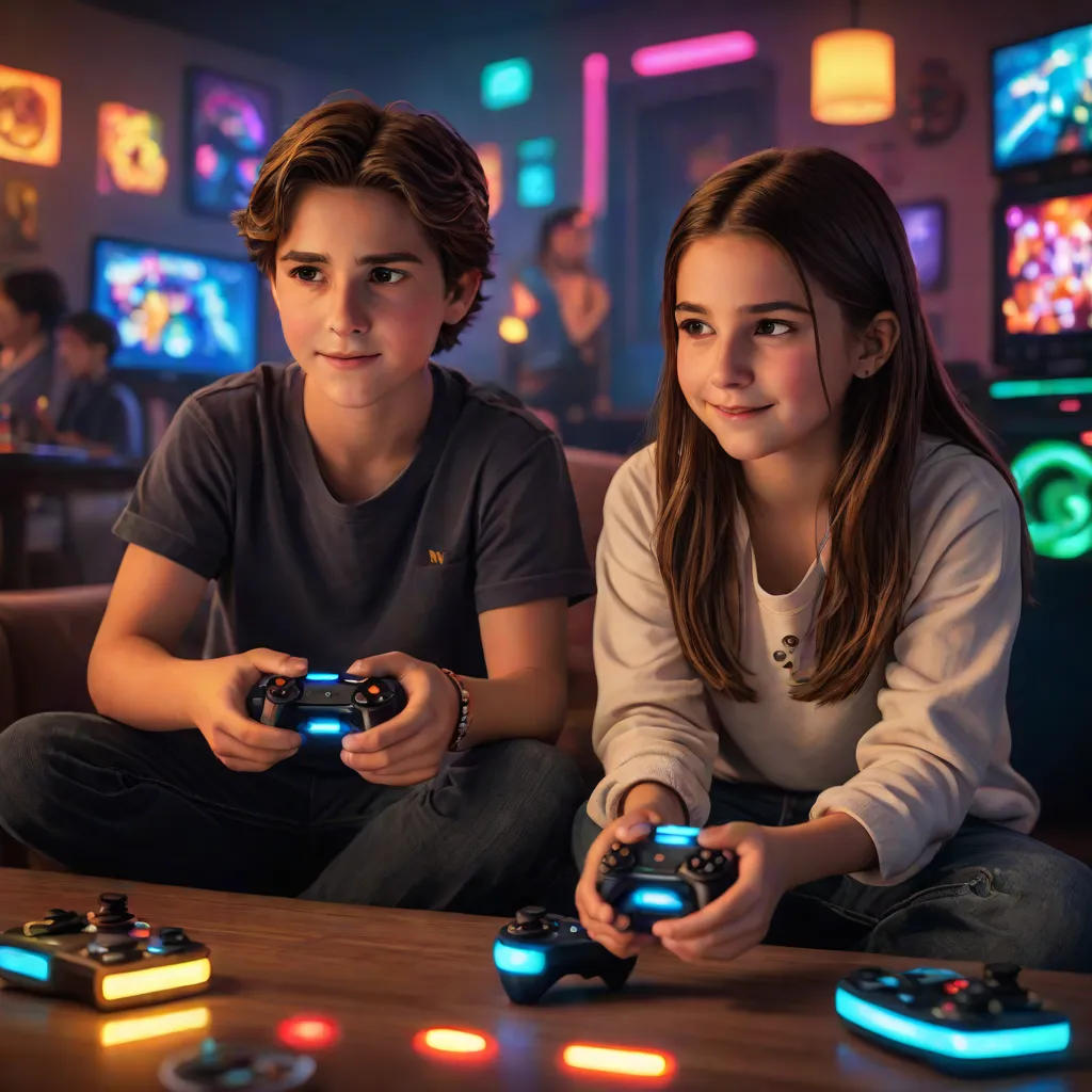 Puppy Power: The Gamer Duo