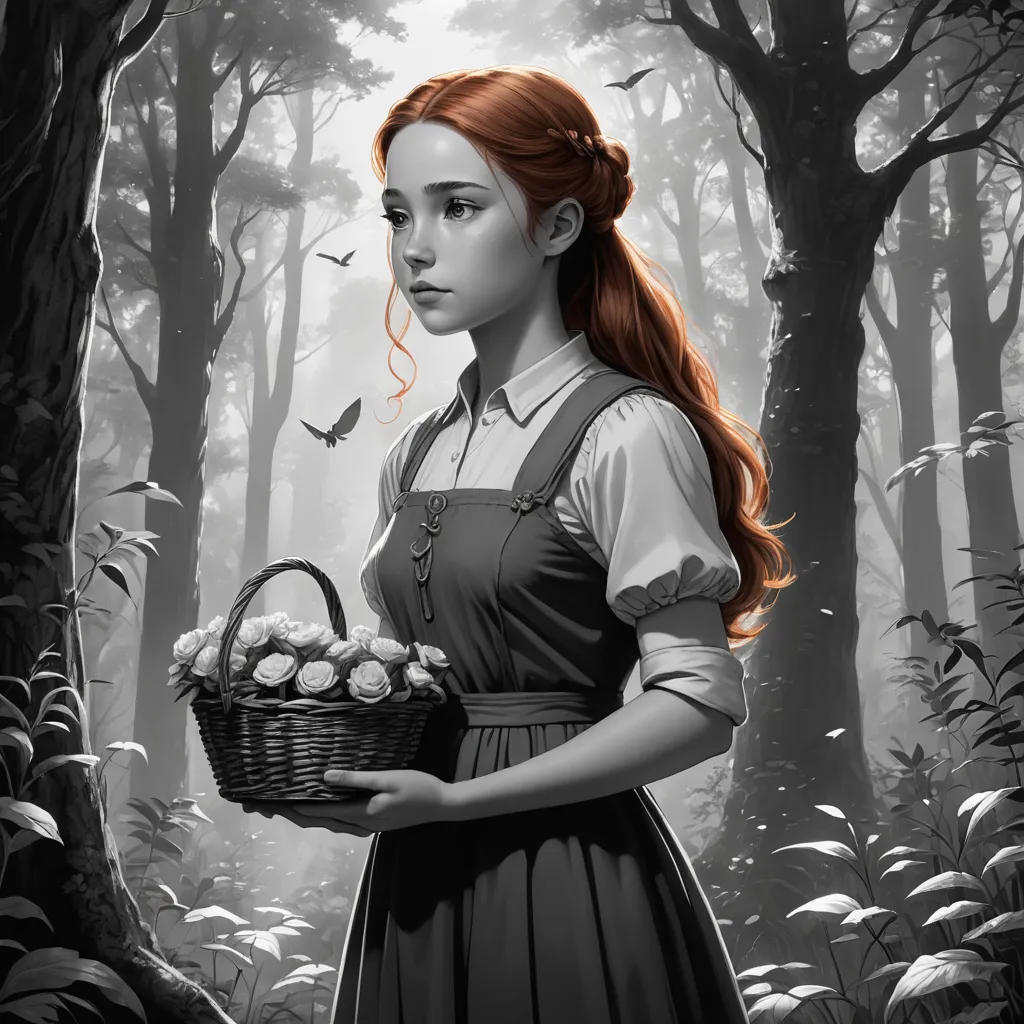 The Girl and the Enchanted Forest