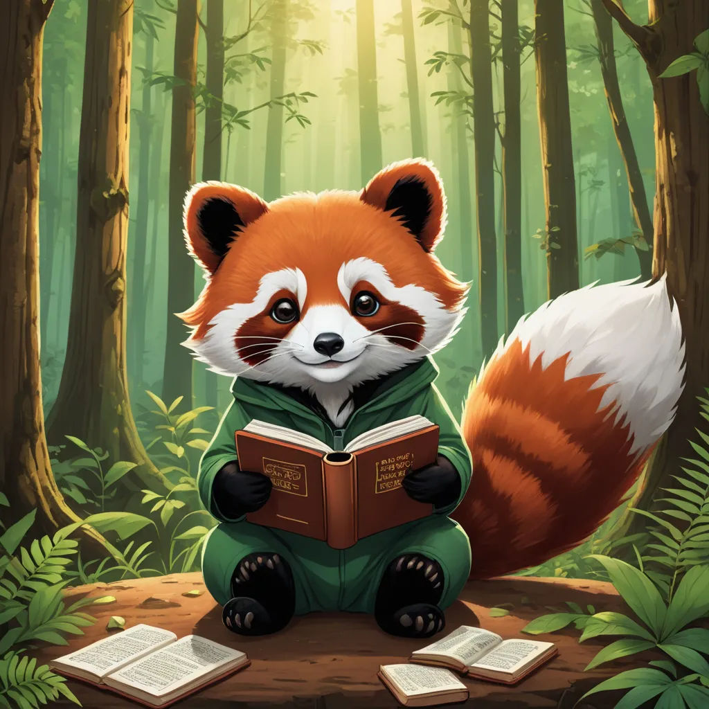 The Red Panda and the Caring Savior