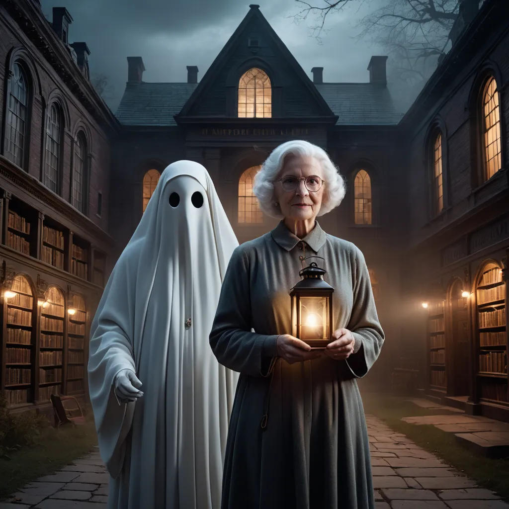 Once upon a time there lived a ghost