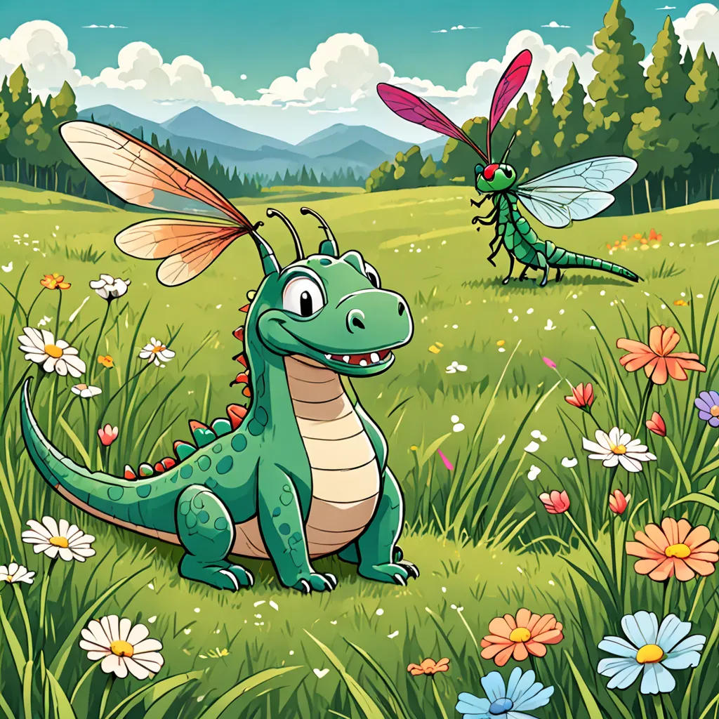 The Lonely Dragon and the Dragonfly