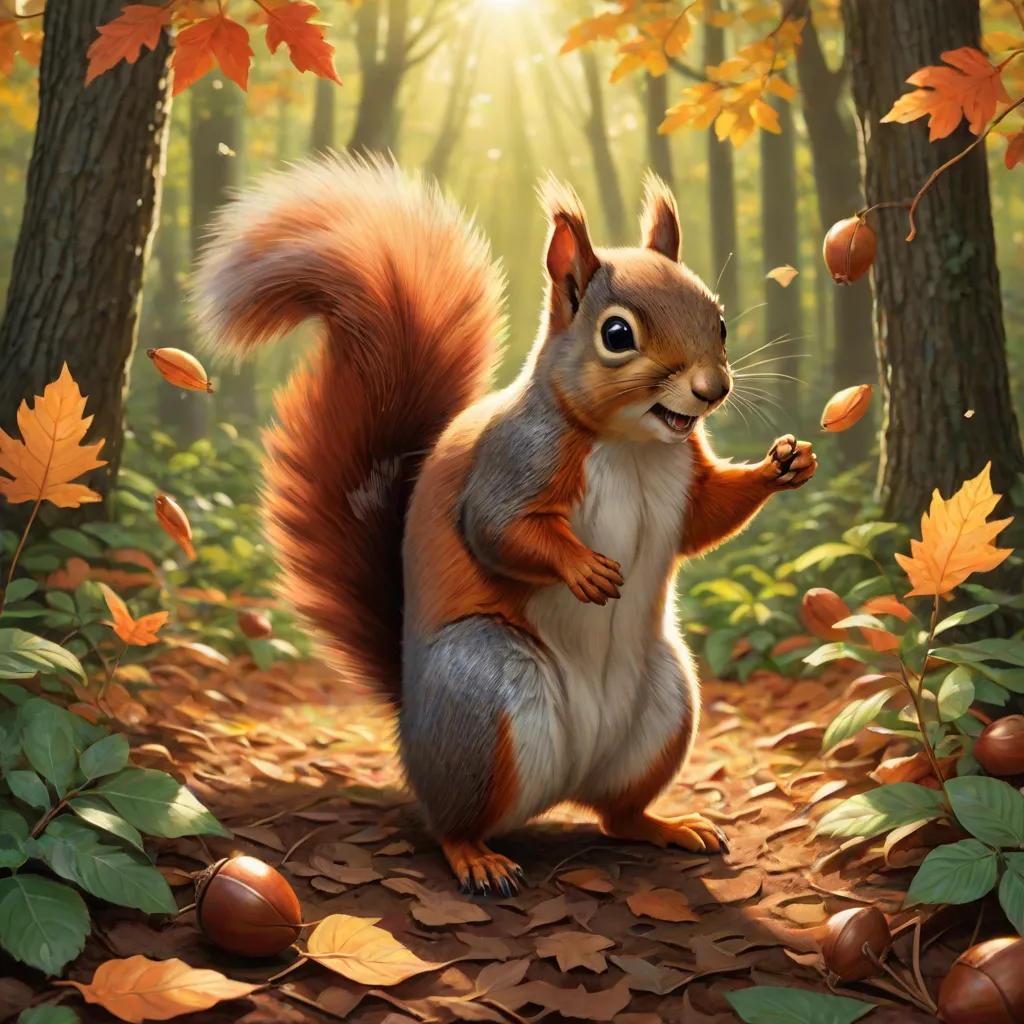 The Honest Little Squirrel