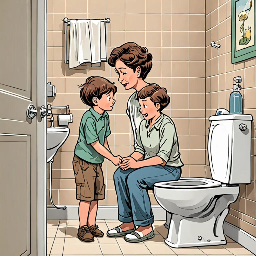 Timmy Learns About the Toilet