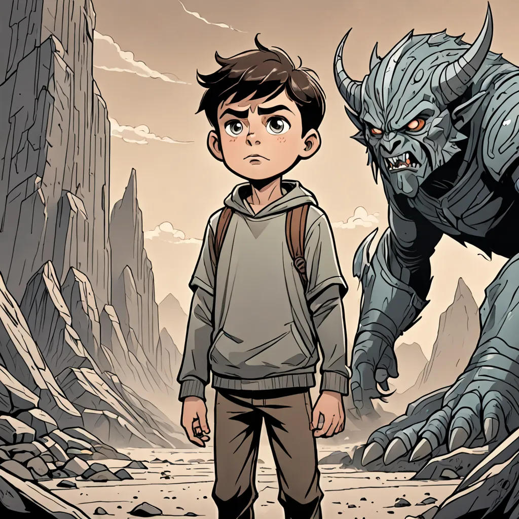 The Boy and the Gmork