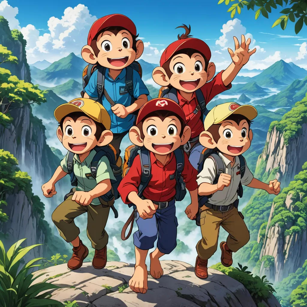 The Adventures of Kien Monkey