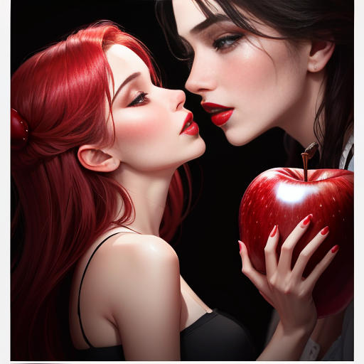 The Love of Big Red Lips