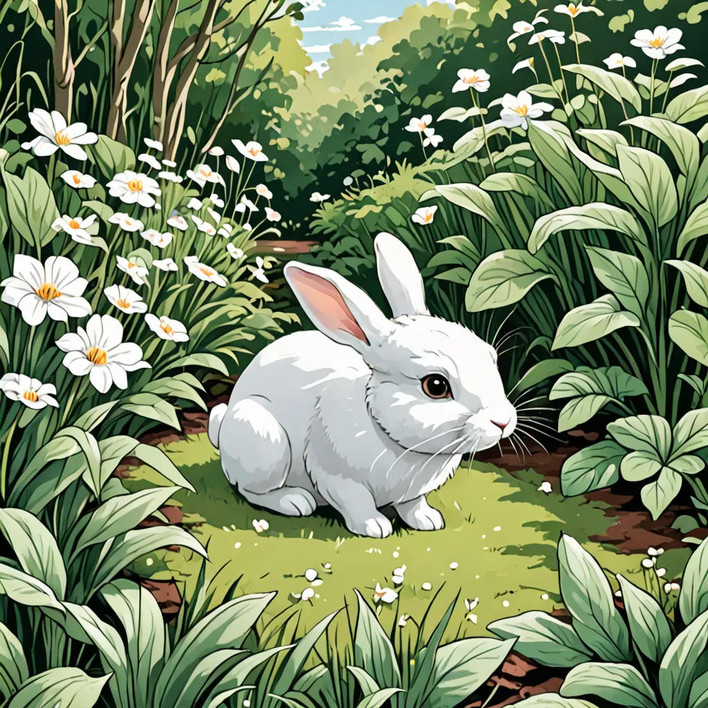 The Little White Rabbit