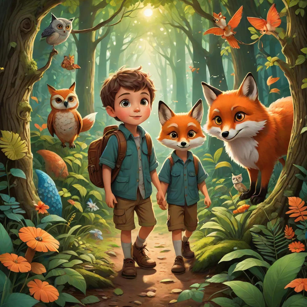 The Adventures of Little Boy and the Magical Forest