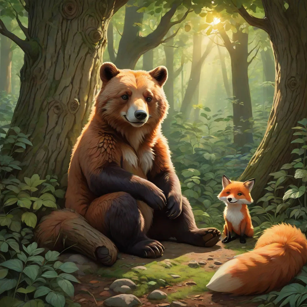The Cunning Fox and the Lazy Bear | Story.com