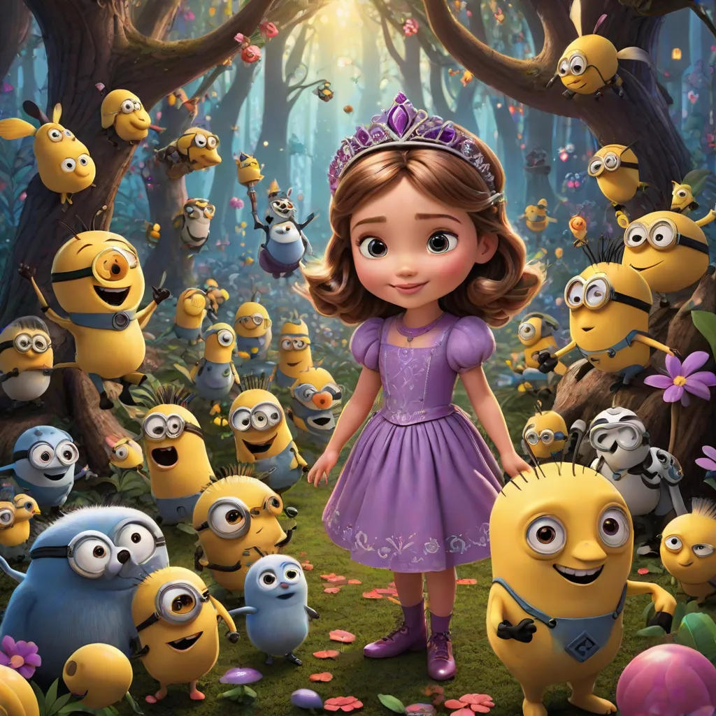 The Princess and Her Mischievous Minions