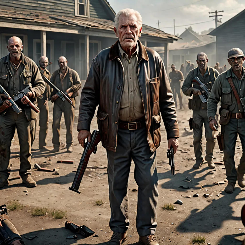 Grandpa vs Zombies