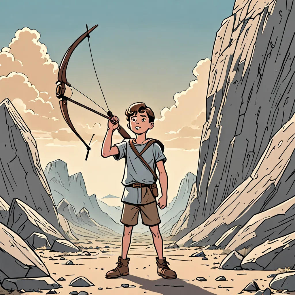 David and Goliath: A Children's Bible Story