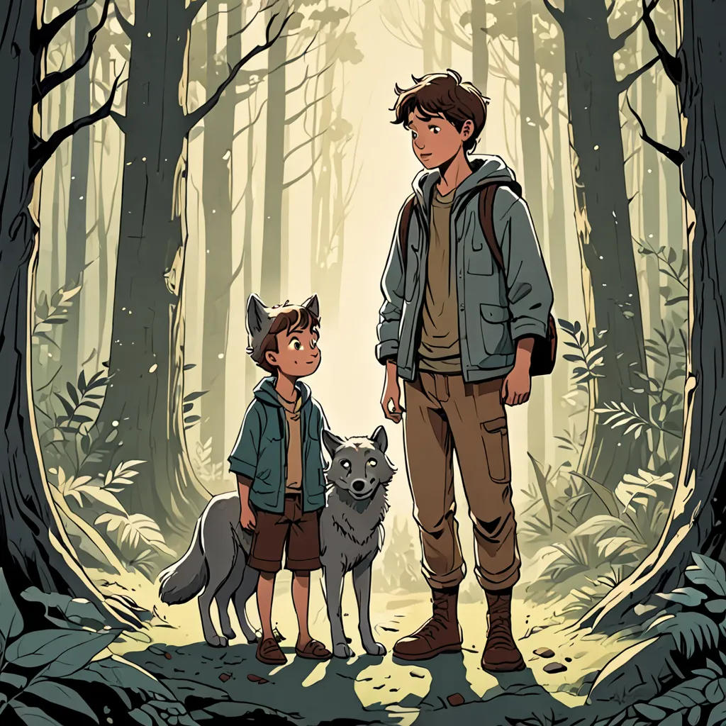 The Boy and the Wolf Cub