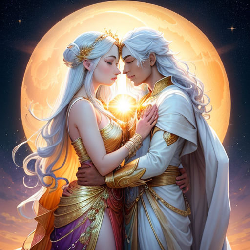 The Friendship Between the Sun and the Moon
