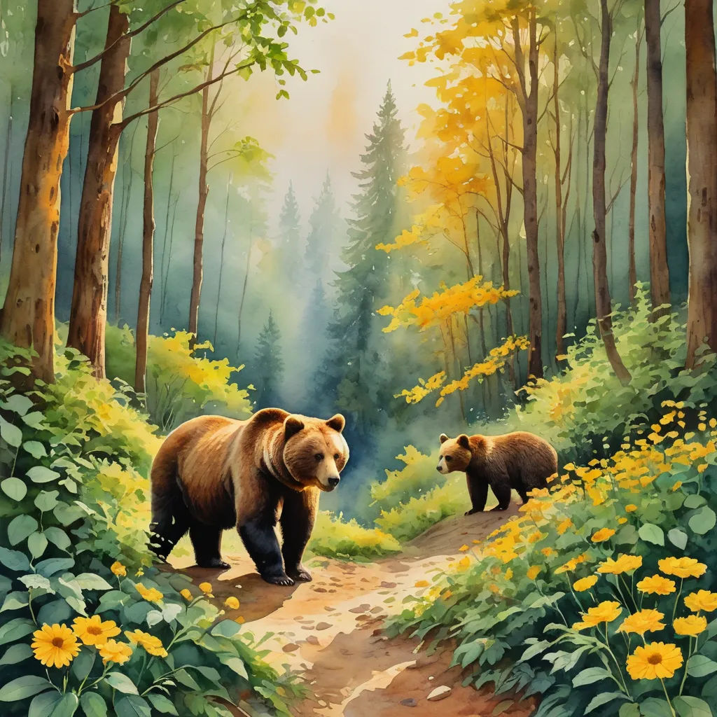 The Bear and the Little Bee