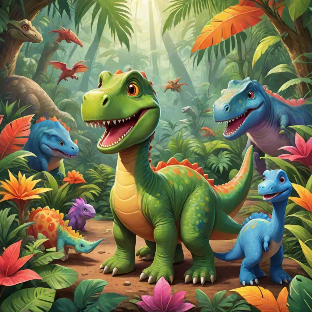 The Lonely Little Dino