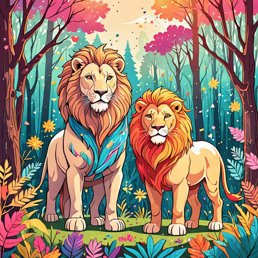 The Lion and the Unicorn's Magical Adventure