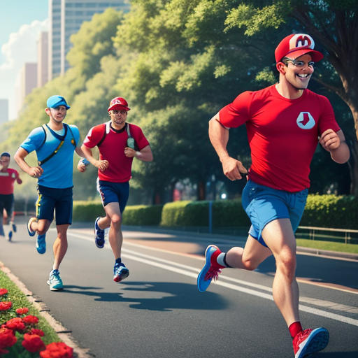 Mario's Muscles Adventure