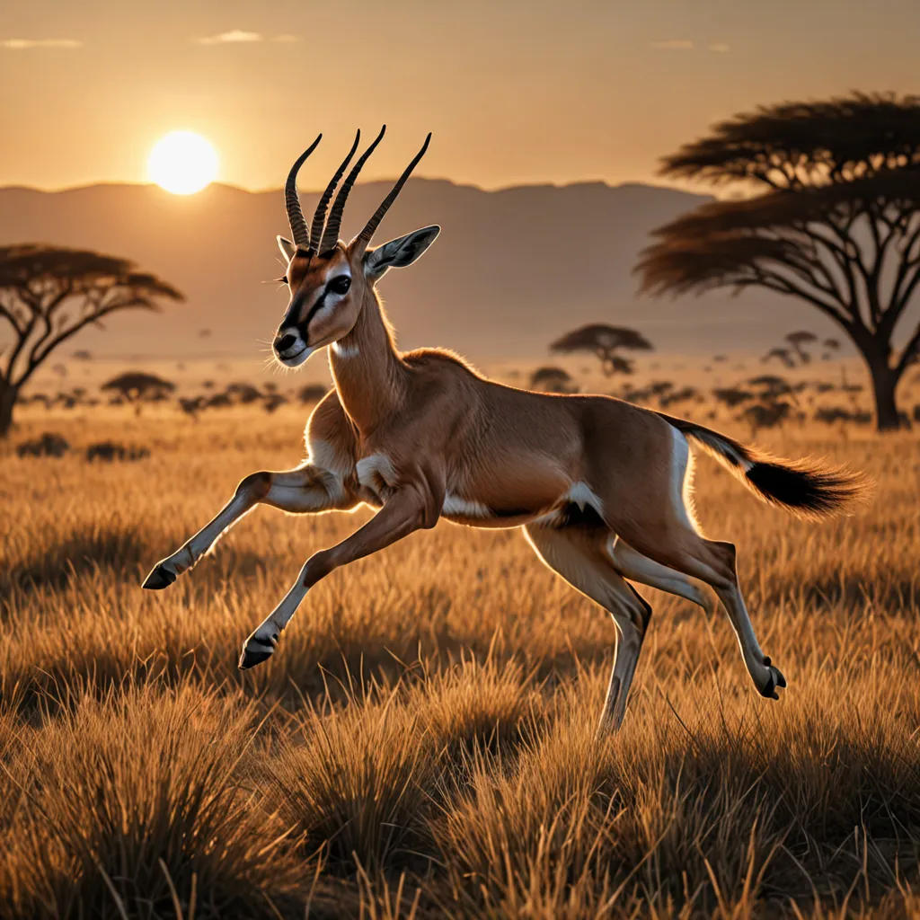 The Graceful Runner of the Savannah