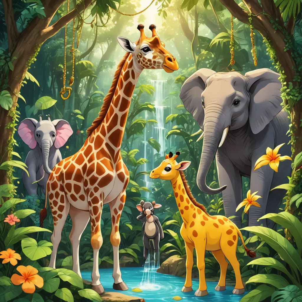 Ginger the Giraffe: The Jungle Journey cover image