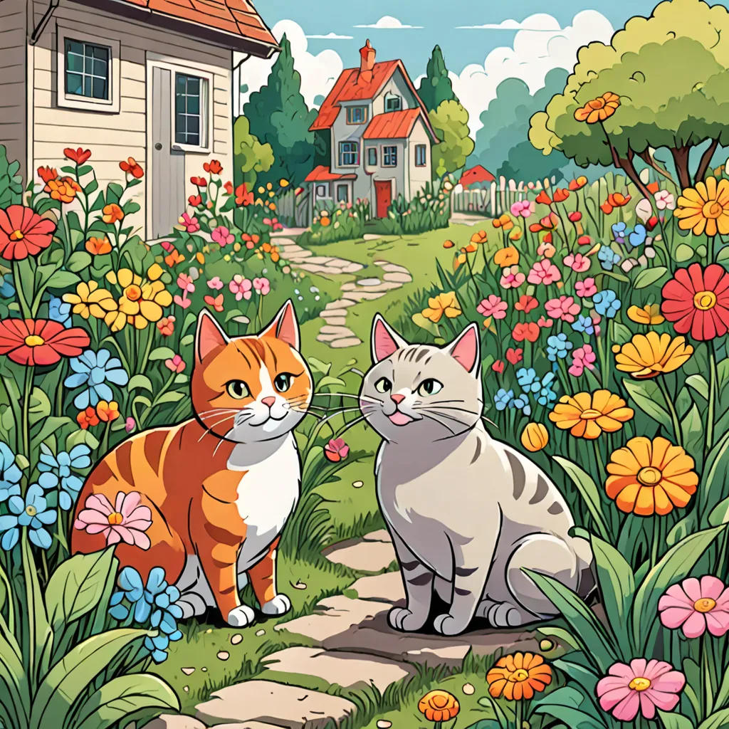The Happy Worm and the Lonely Cat