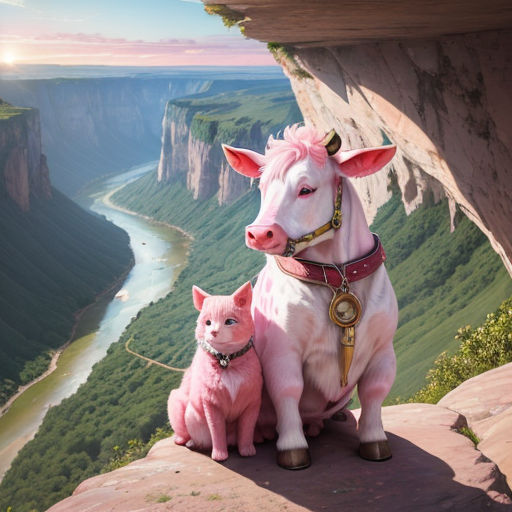 The Pink Cow's Quest