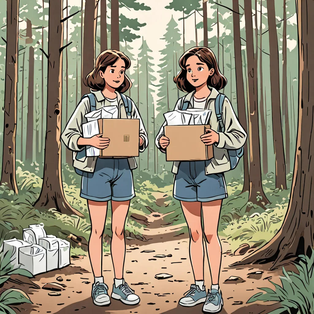 Diapered in the Woods