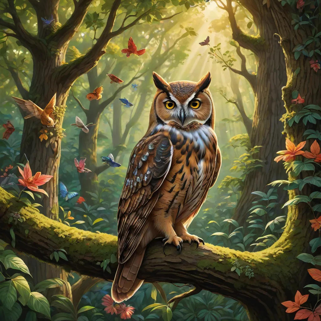 The Wise Owl and the Foolish Sparrow