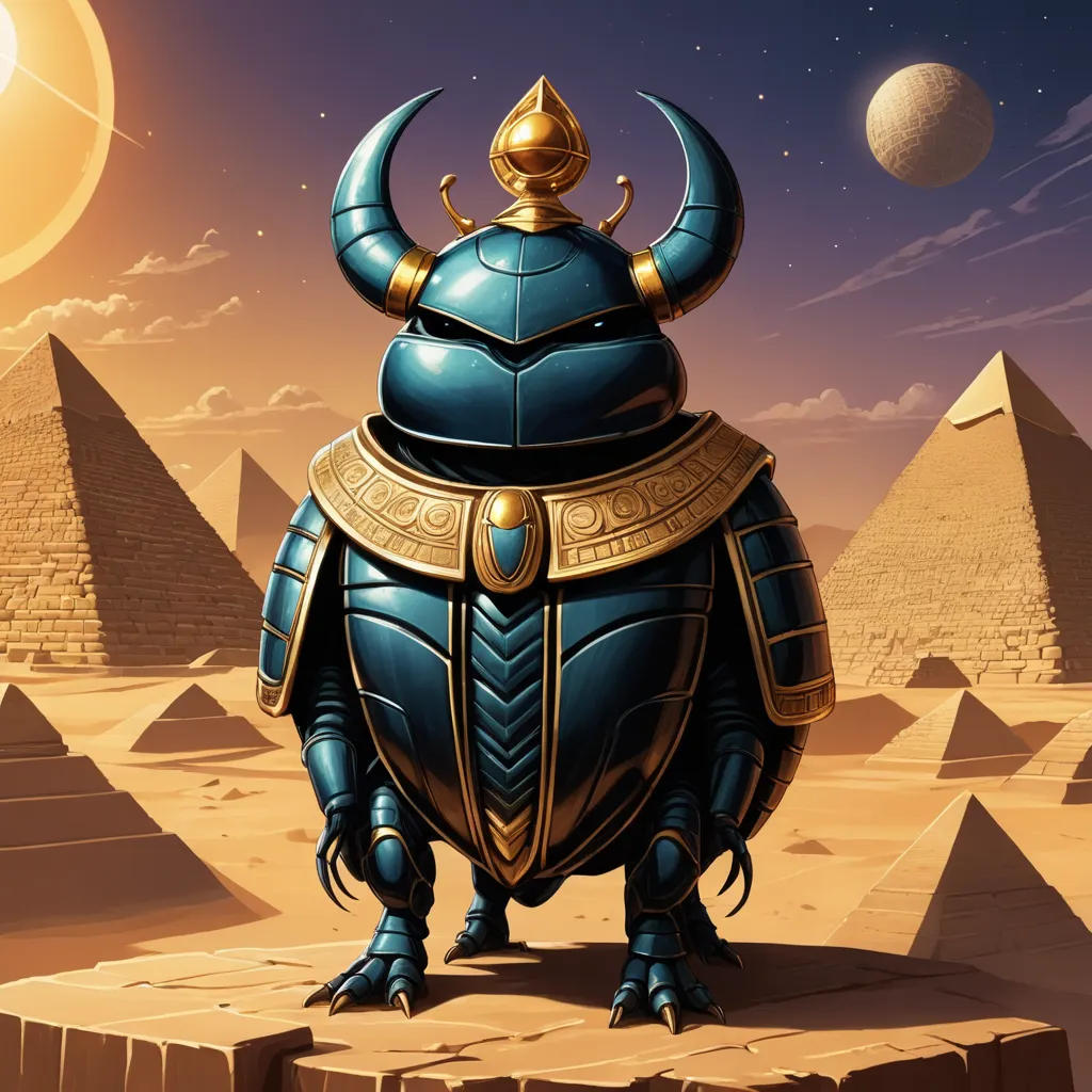 Khepri's Quest for the Secret Treasure