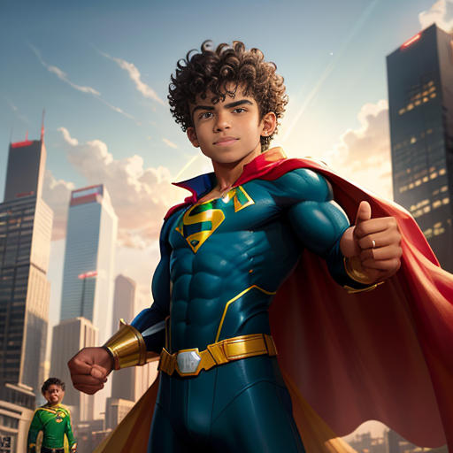 Theo and Bento: Superheroes
