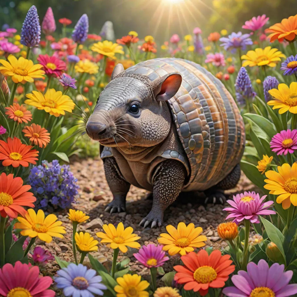 The Brave Little Armadillo