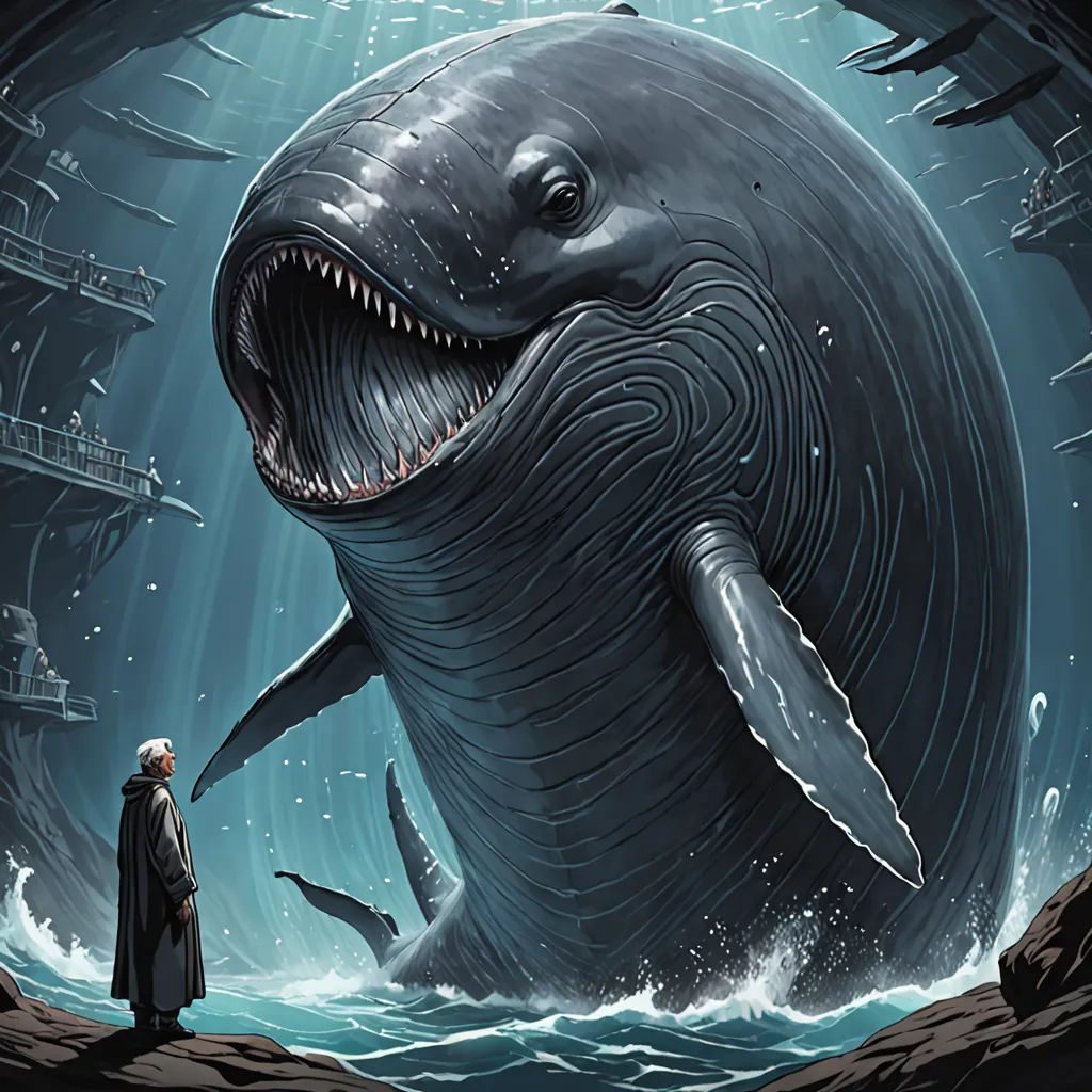 Inside the whale, Jonah found himself alive but trapped. He realized his attempt to run from his duty had led him here.