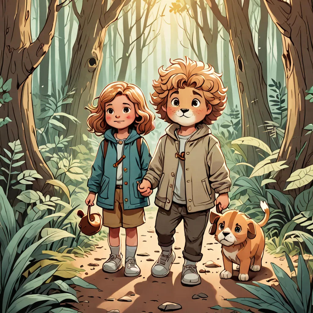 The Little Lion and the Magical Forest
