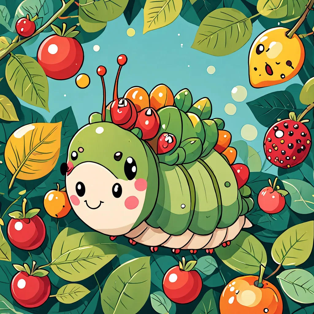 The Very Hungry Caterpillar's Transformation
