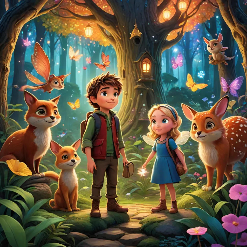 The Adventures of Oliver and Luna: The Magical Forest