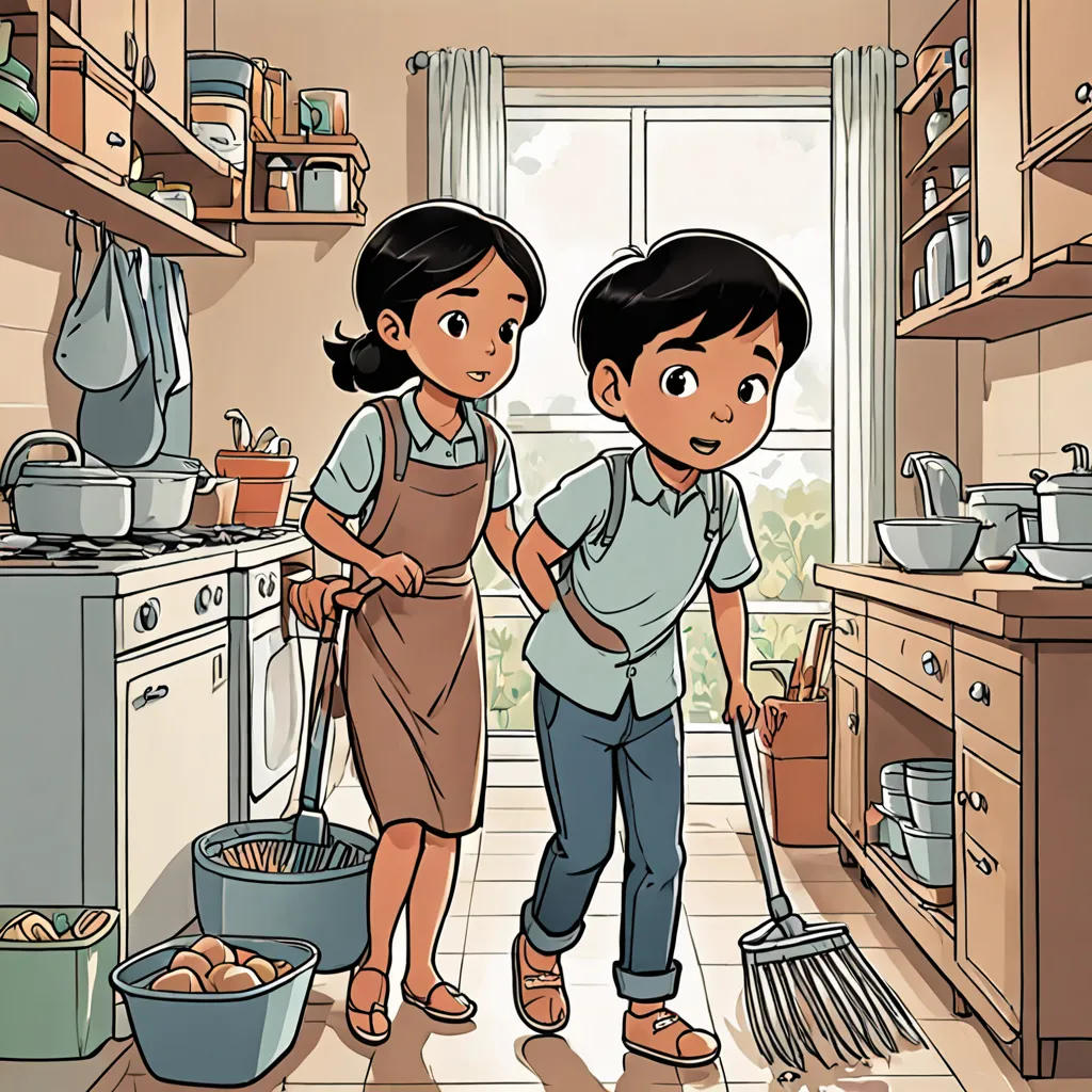 Siblings' Solo Home Adventure