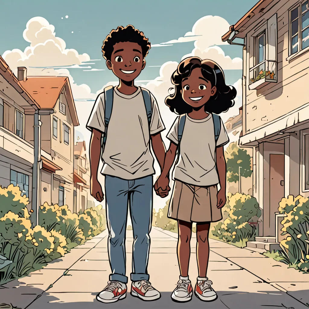 The Adventures of Tina and Marcus: A Tale of Friendship and Love