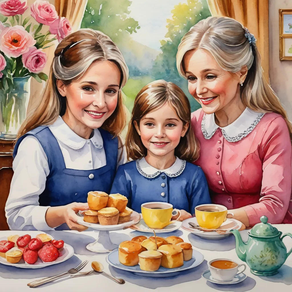 Tea Time with Lilly and Jade