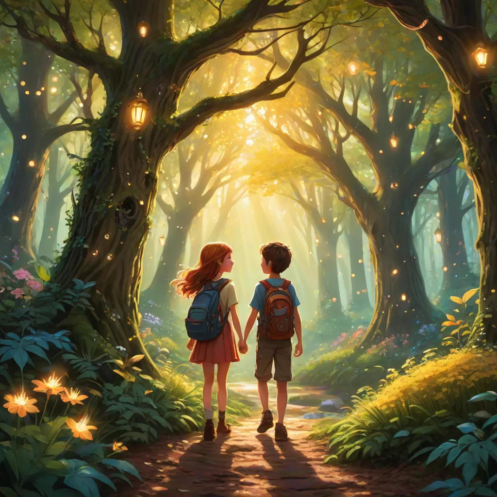 Lucas and Lily's Magical Adventure