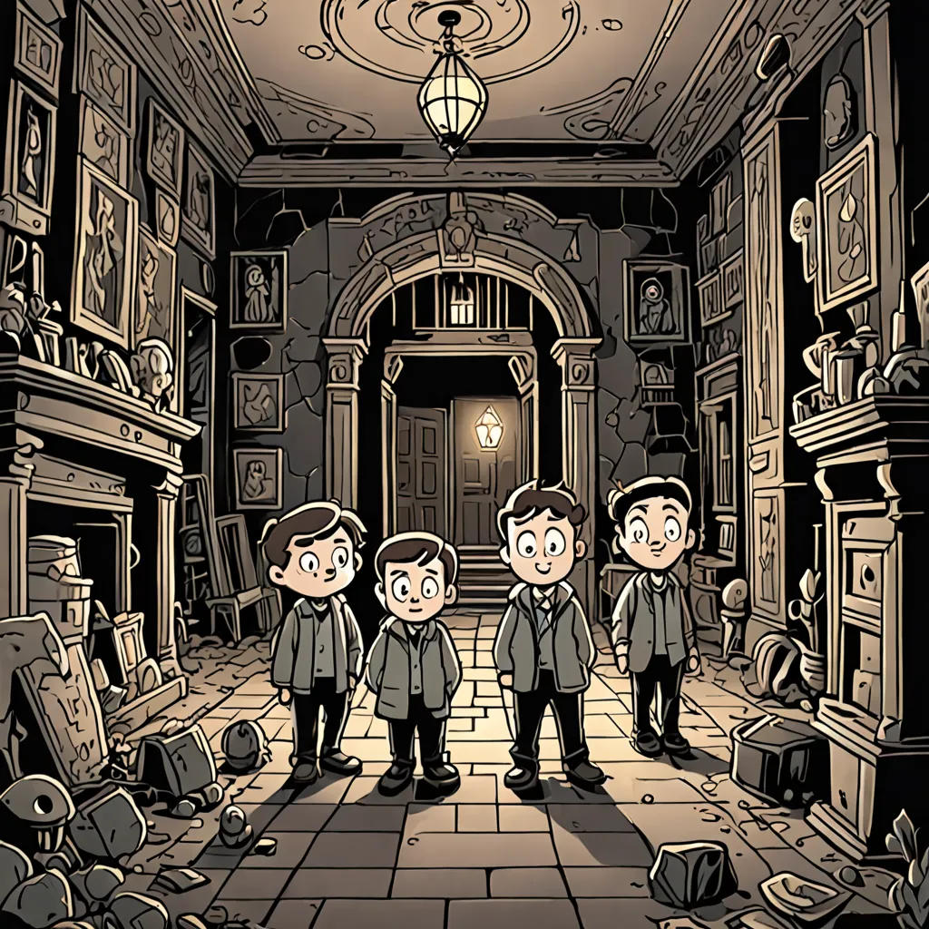 The Curious Case of Benjamin and the Mysterious Mansion