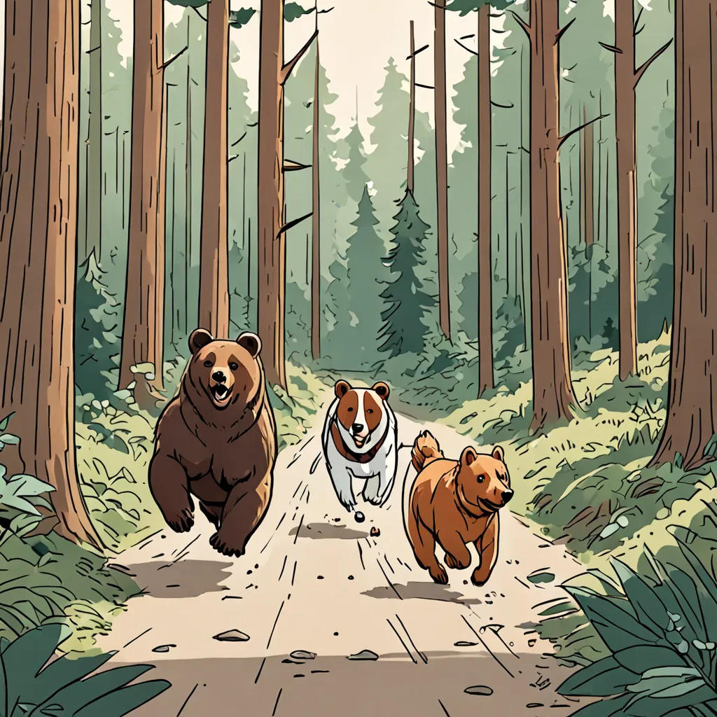 Tom the Bear's Big Race