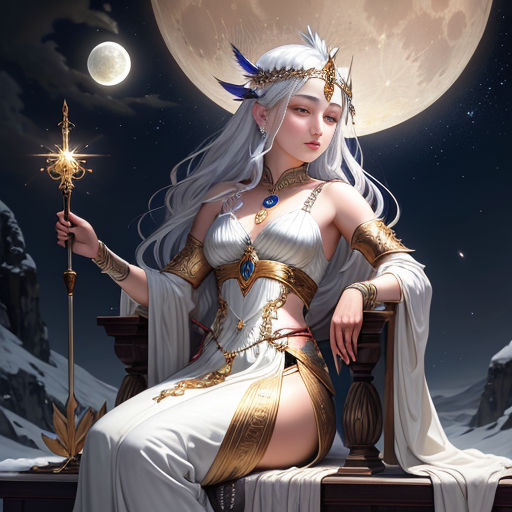 artemis goddess of the moon anime