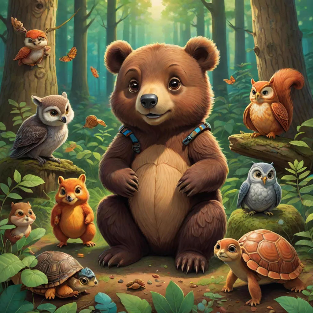 The Lost Bear's Unlikely Friends