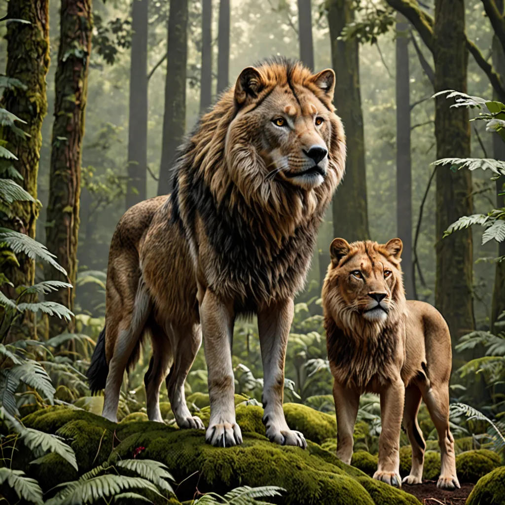 Le Loup et le Lion