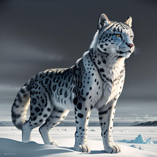 Arctic's Snowy Quest
