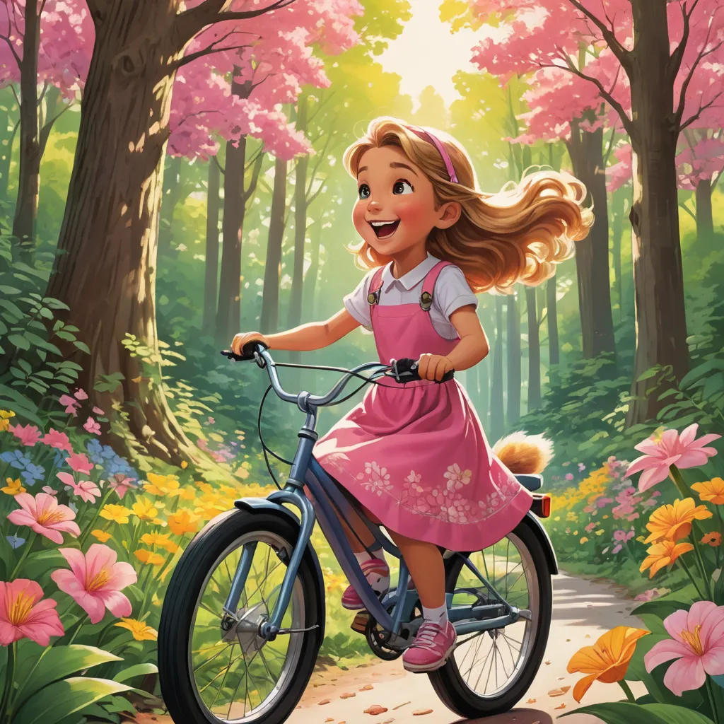 The Golden-Haired Girl and the Forest Squirrel
