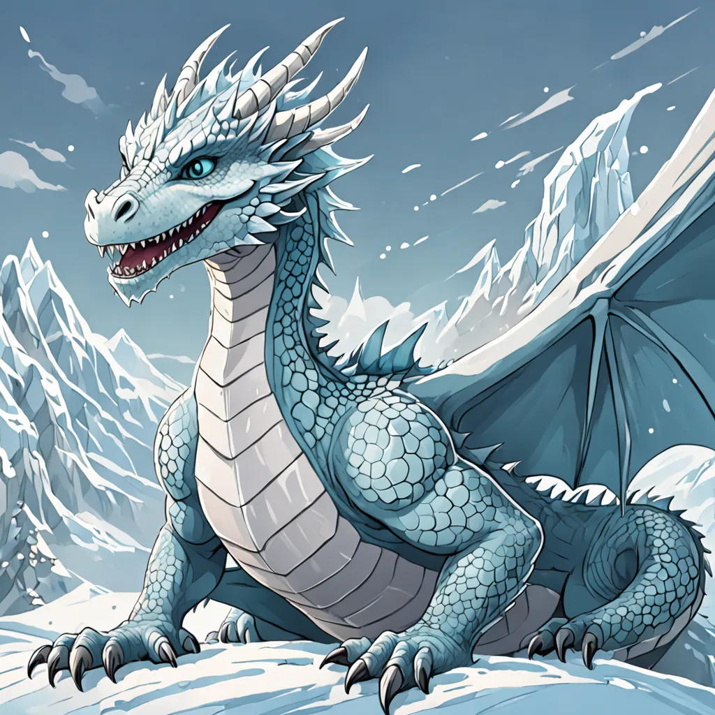 Frosty the Ice Dragon