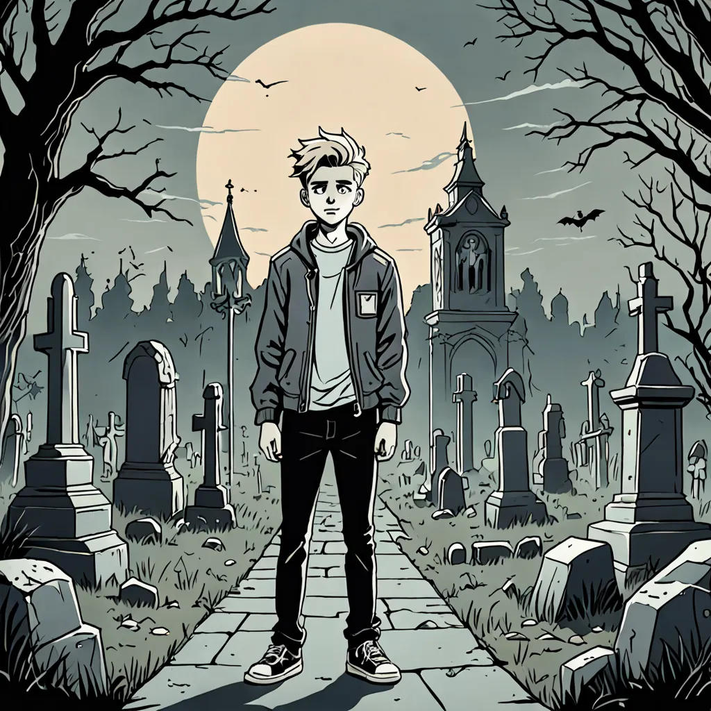 The Ghost of Almudena Cemetery